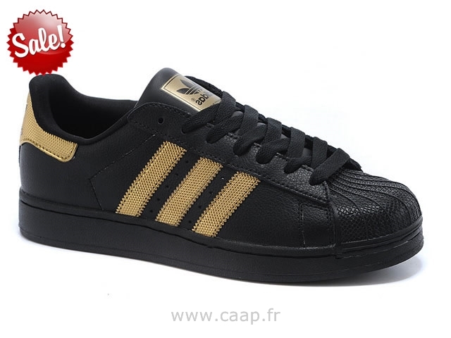 stan smith homme noir et or