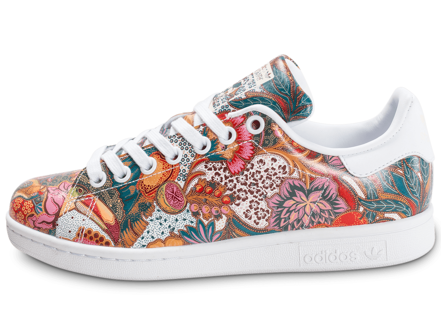 stan smith femme avec fleur