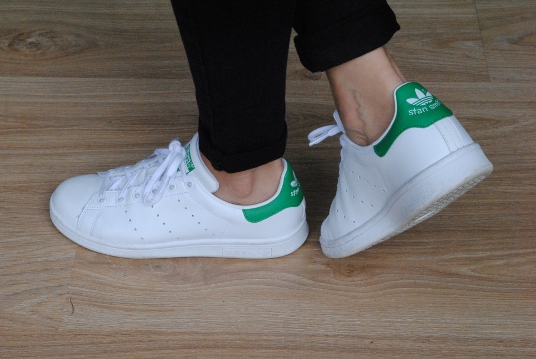 stan smith homme blanche et verte