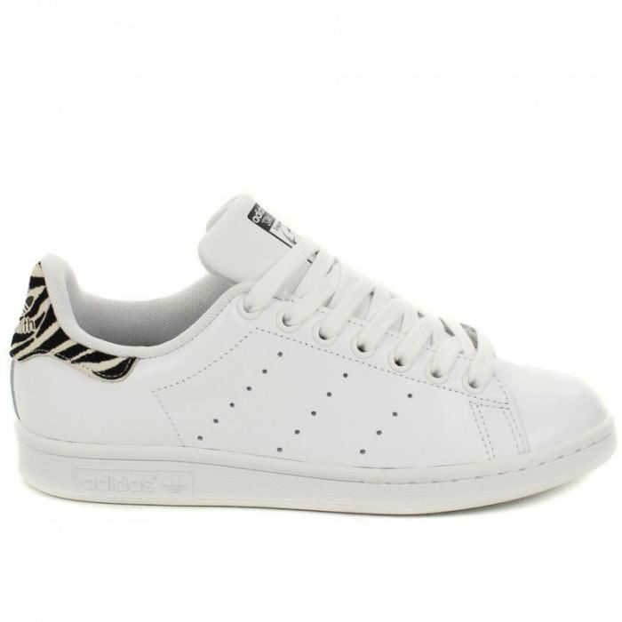 adidas stan smith blanche zebre