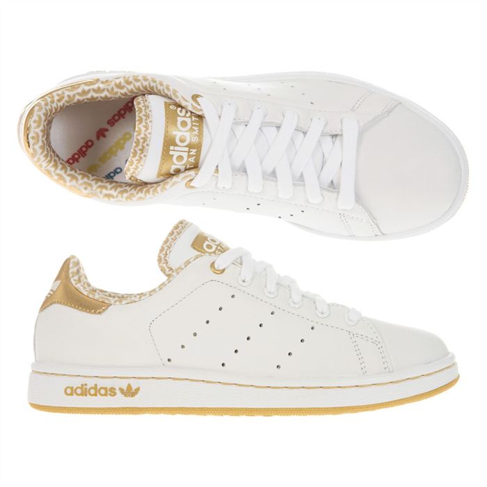 stan smith femme bout or
