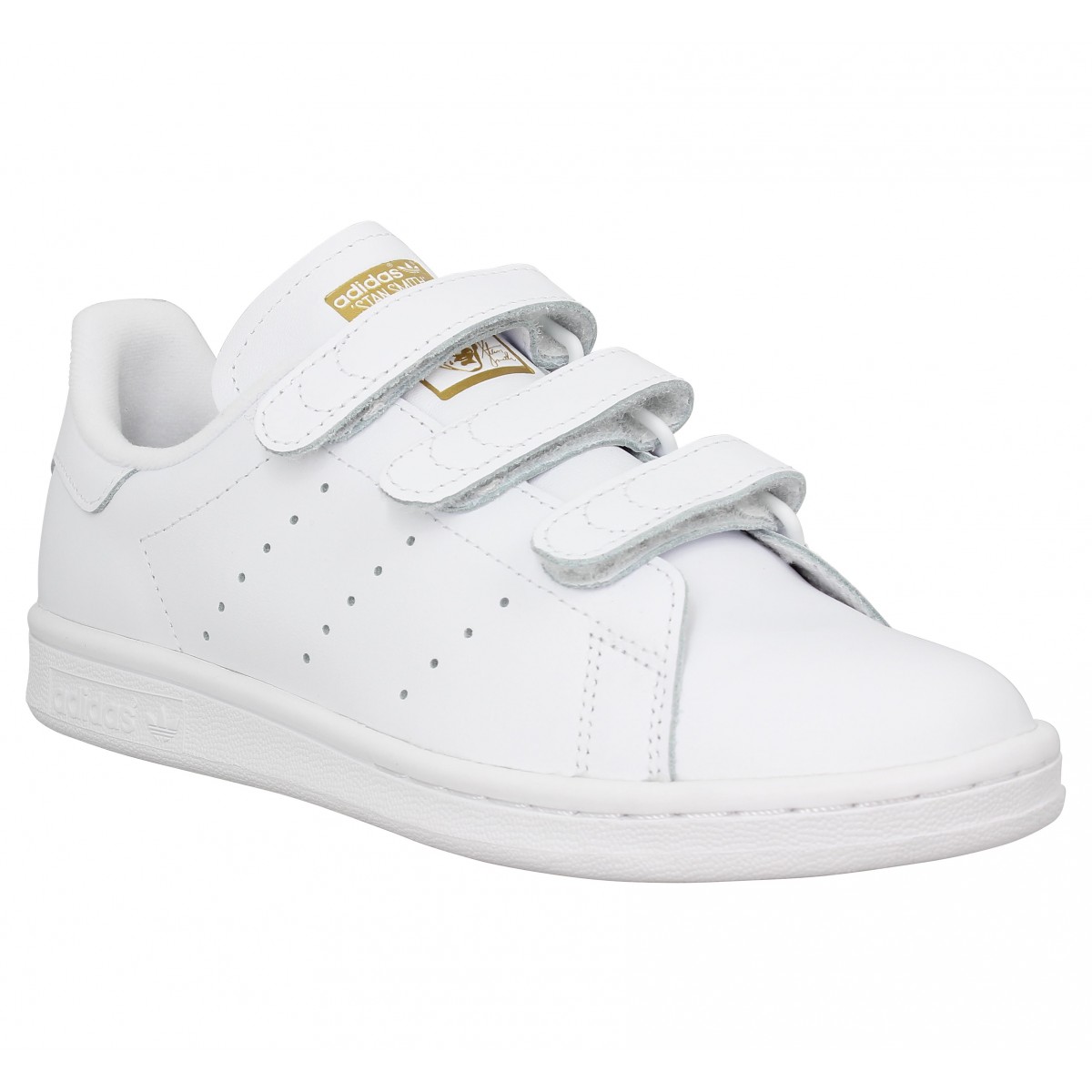 stan smith blanche et or femme