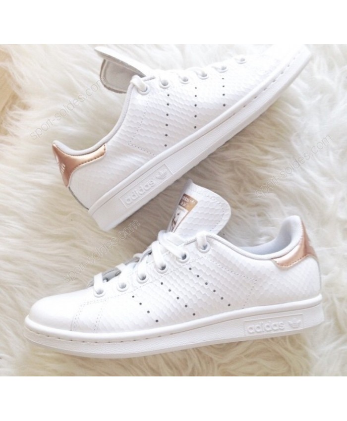 adidas stan smith gold rose