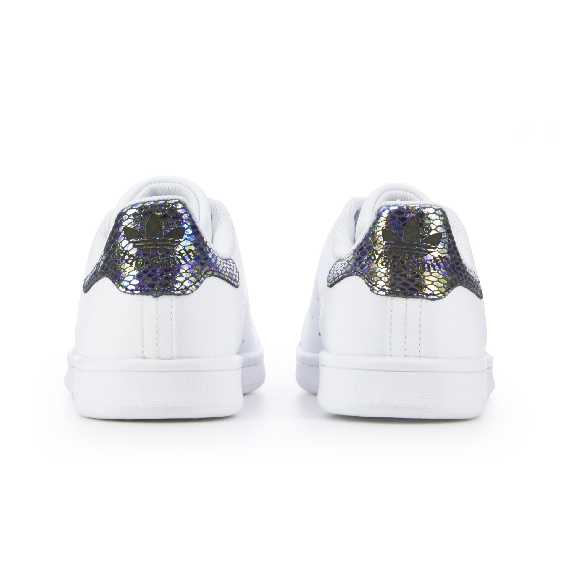 stan smith metallic snake femme