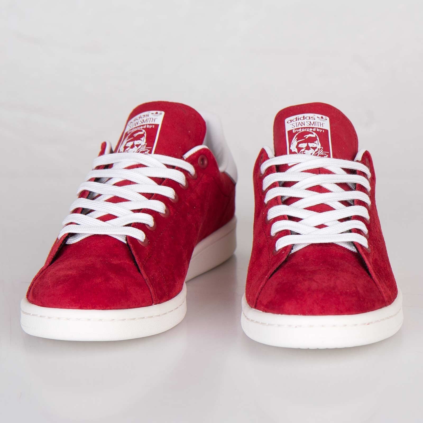 adidas stan smith croco Rouge homme