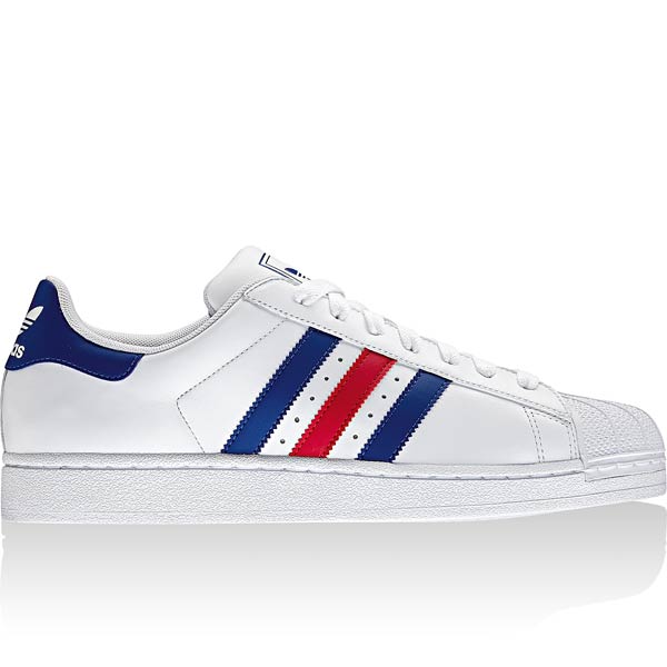 adidas superstar femme bleu blanc rouge