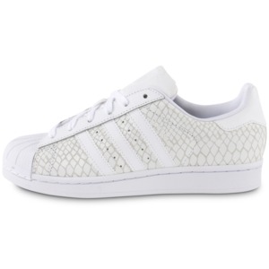 superstar croco blanc