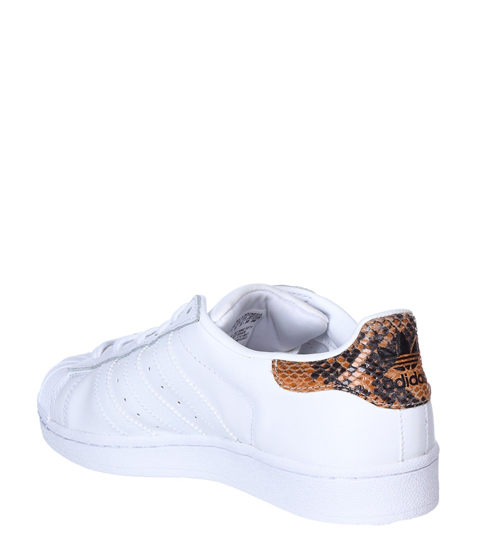 adidas superstar blanche croco