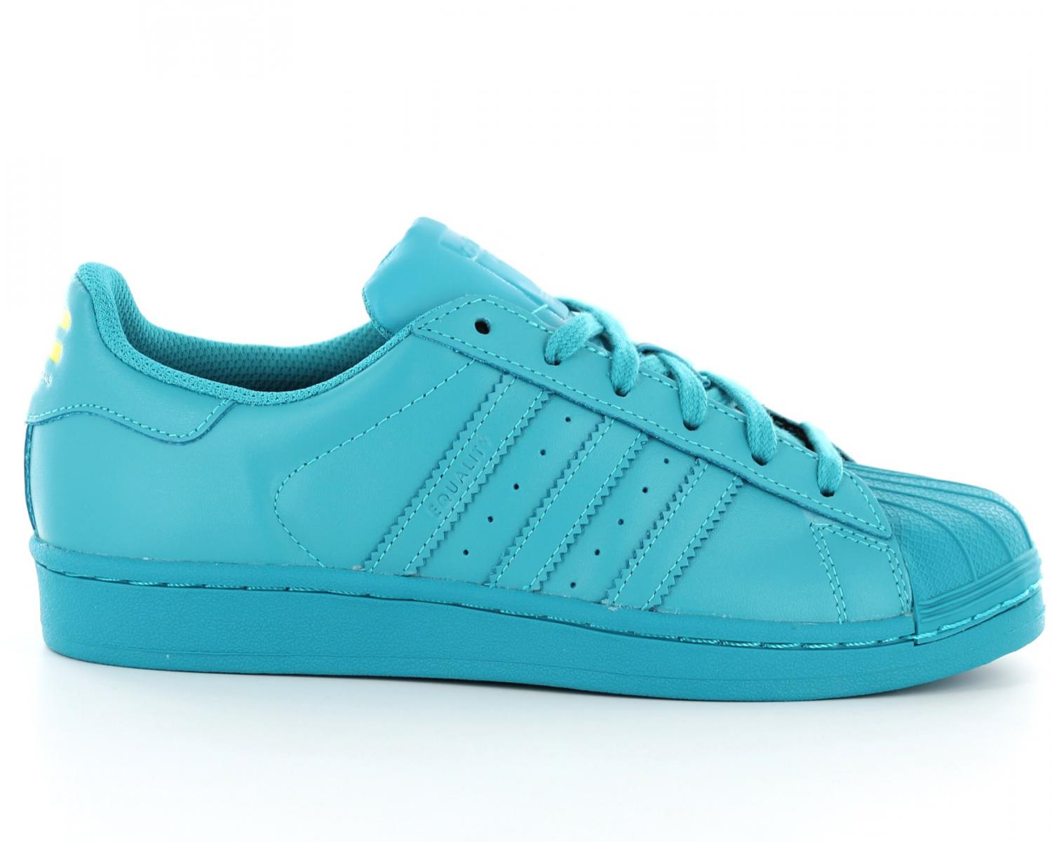 adidas superstar 2 femme cyan
