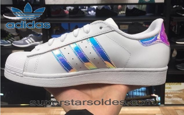 adidas superstar blanche iridescent adidas superstar blanche iridescent