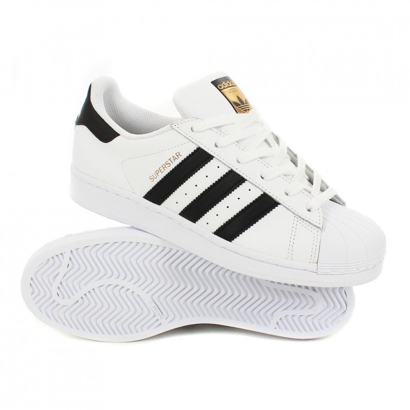 superstar adidas noir et blanche