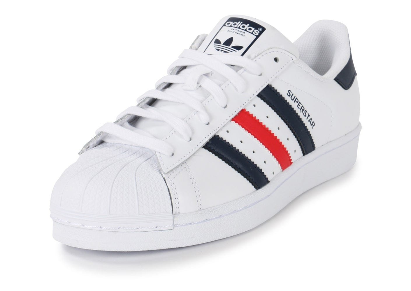 adidas superstar 80s Rouge homme