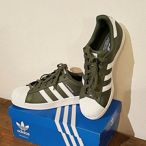 superstar adidas kaki