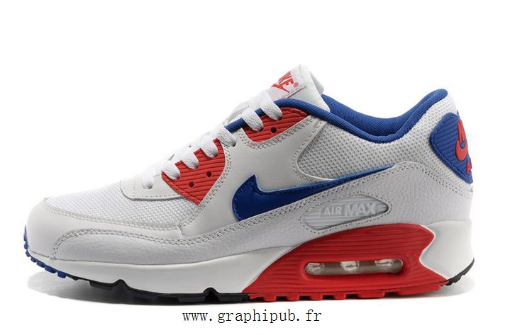 nike air max bleu blanc rouge