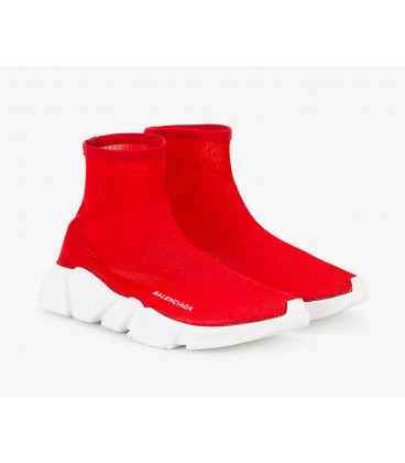 balenciaga bottes rouge