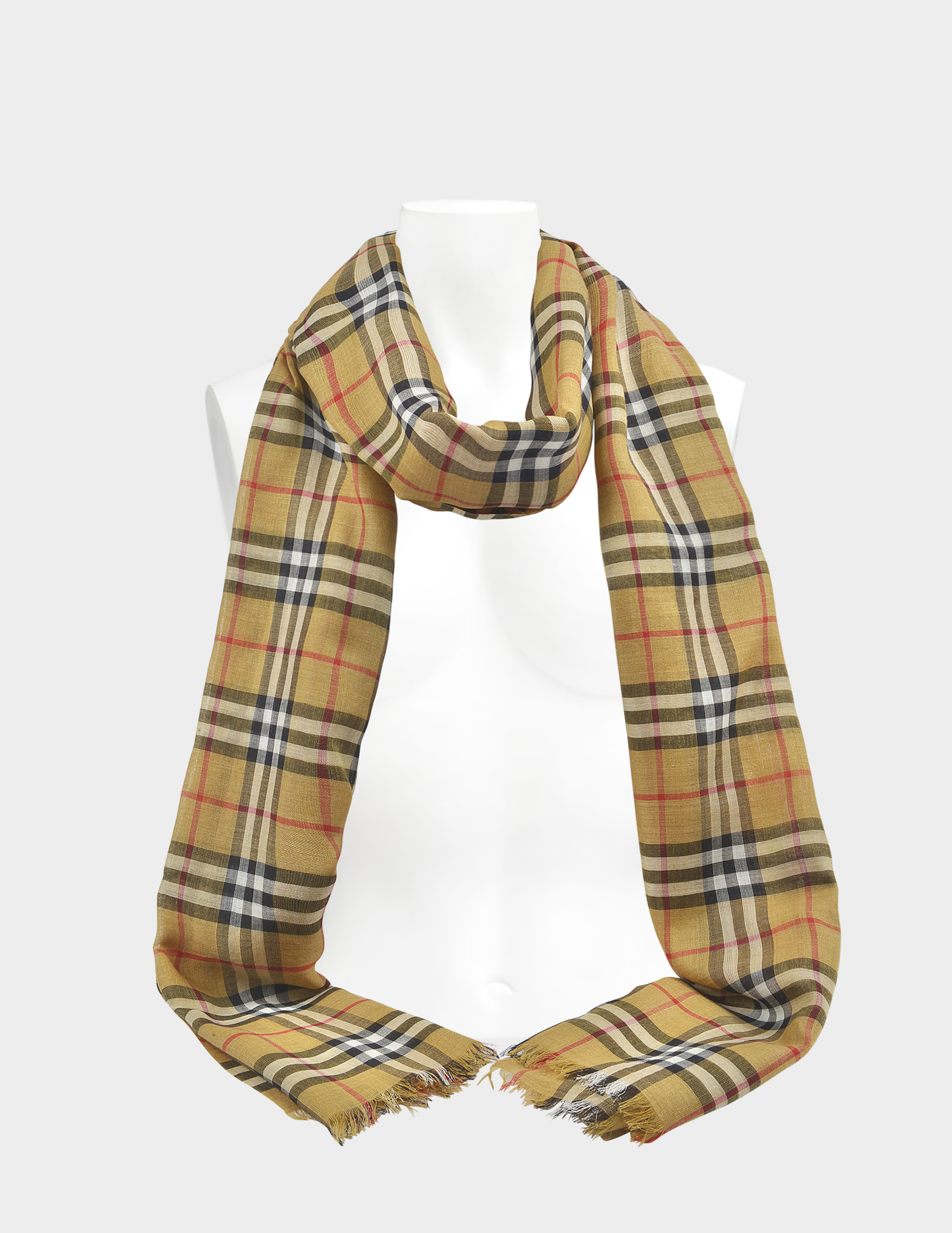 écharpe burberry homme
