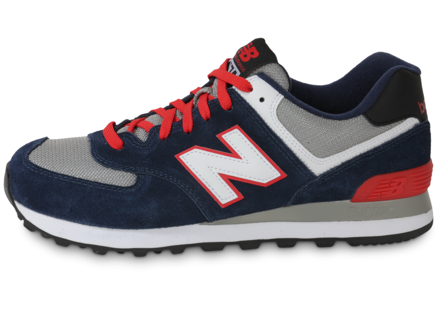 new balance 574 bleu marine rouge