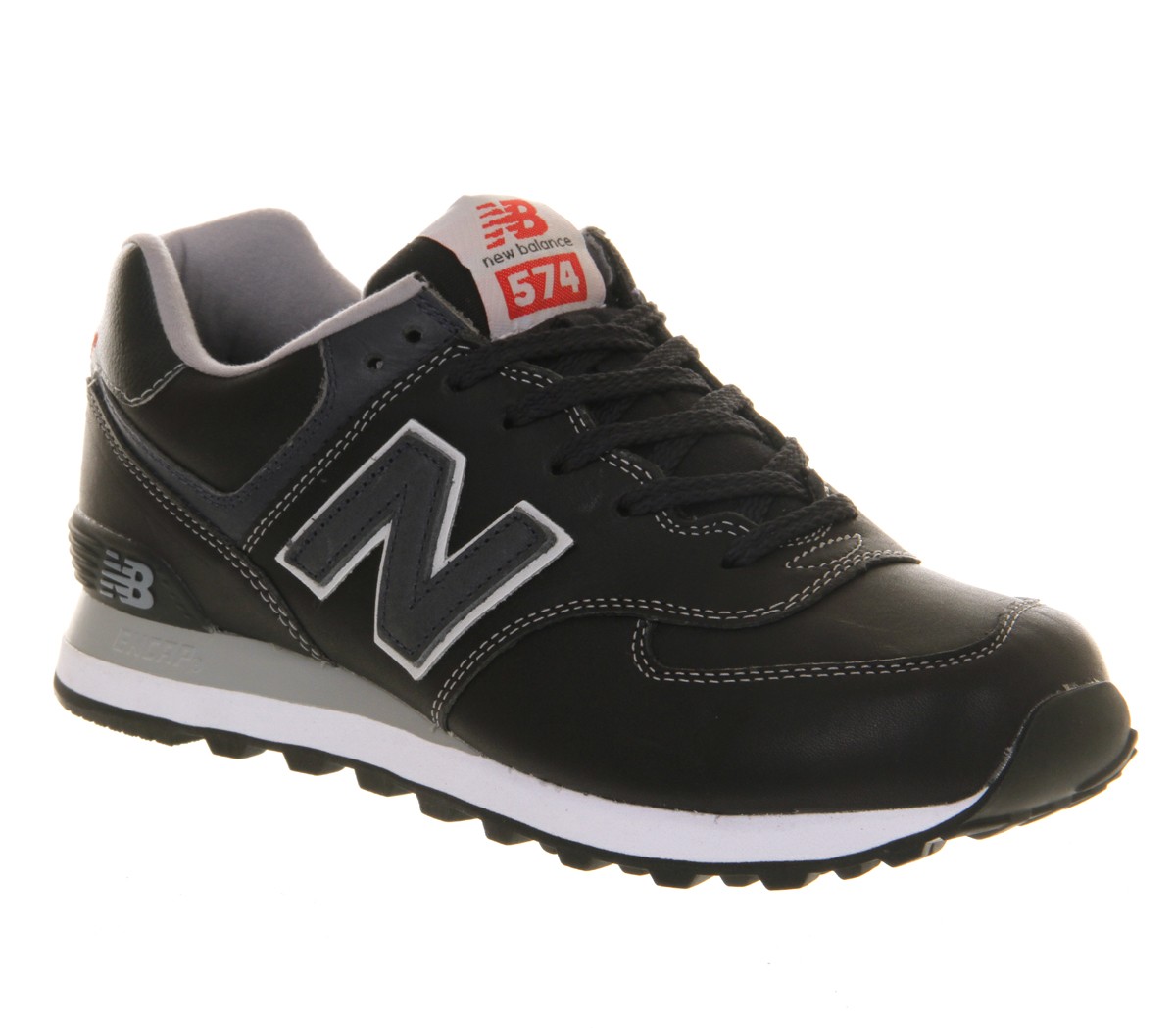 new balance 574 cuir noir homme