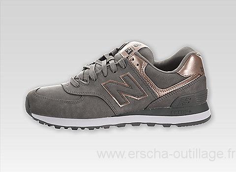 new balance 574 femme noir et bronze