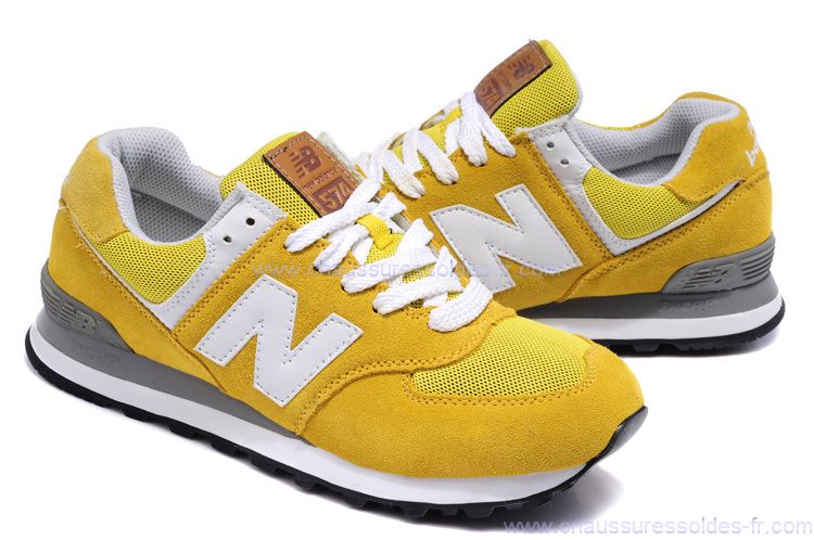 new balance jaune homme