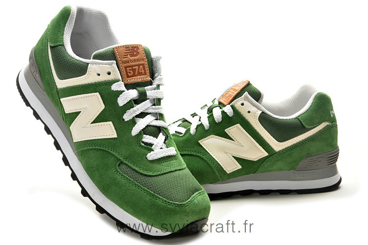 new balance 574 vertes