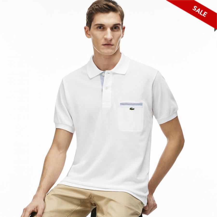 polo lacoste homme manche courte